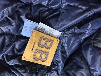 AW14 MUSSOLA GOMMATA in Blue Green