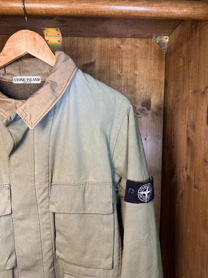 AW07 ANTIQUED REFLECTIVE FIELD JACKET