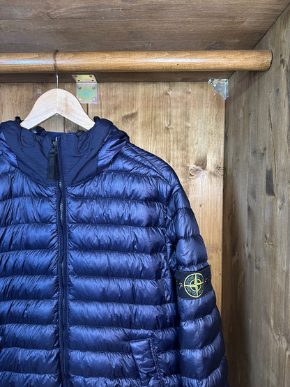 GARMENT DYED DOWN Deep night blue