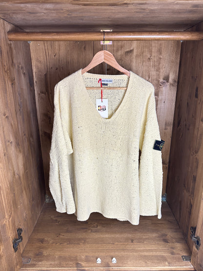 SS97 CHENILLE JUMPER in Canary Yellow