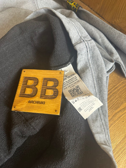 SS19 TELA PLACCATA CREWNECK in Light Blu