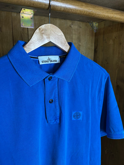 SS19 POLO SQUARE BADGE in Bright Blue