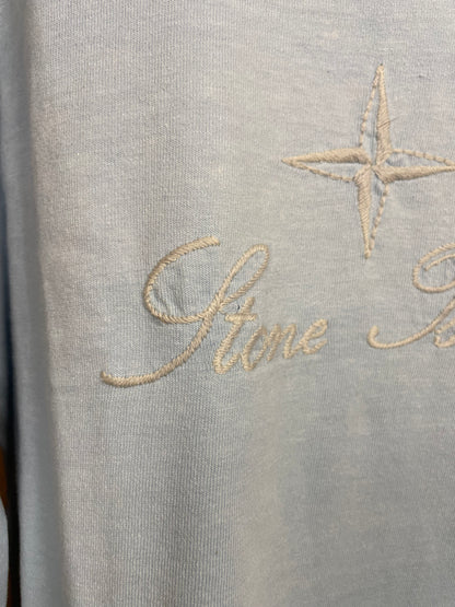 Light blue spell out longsleeve