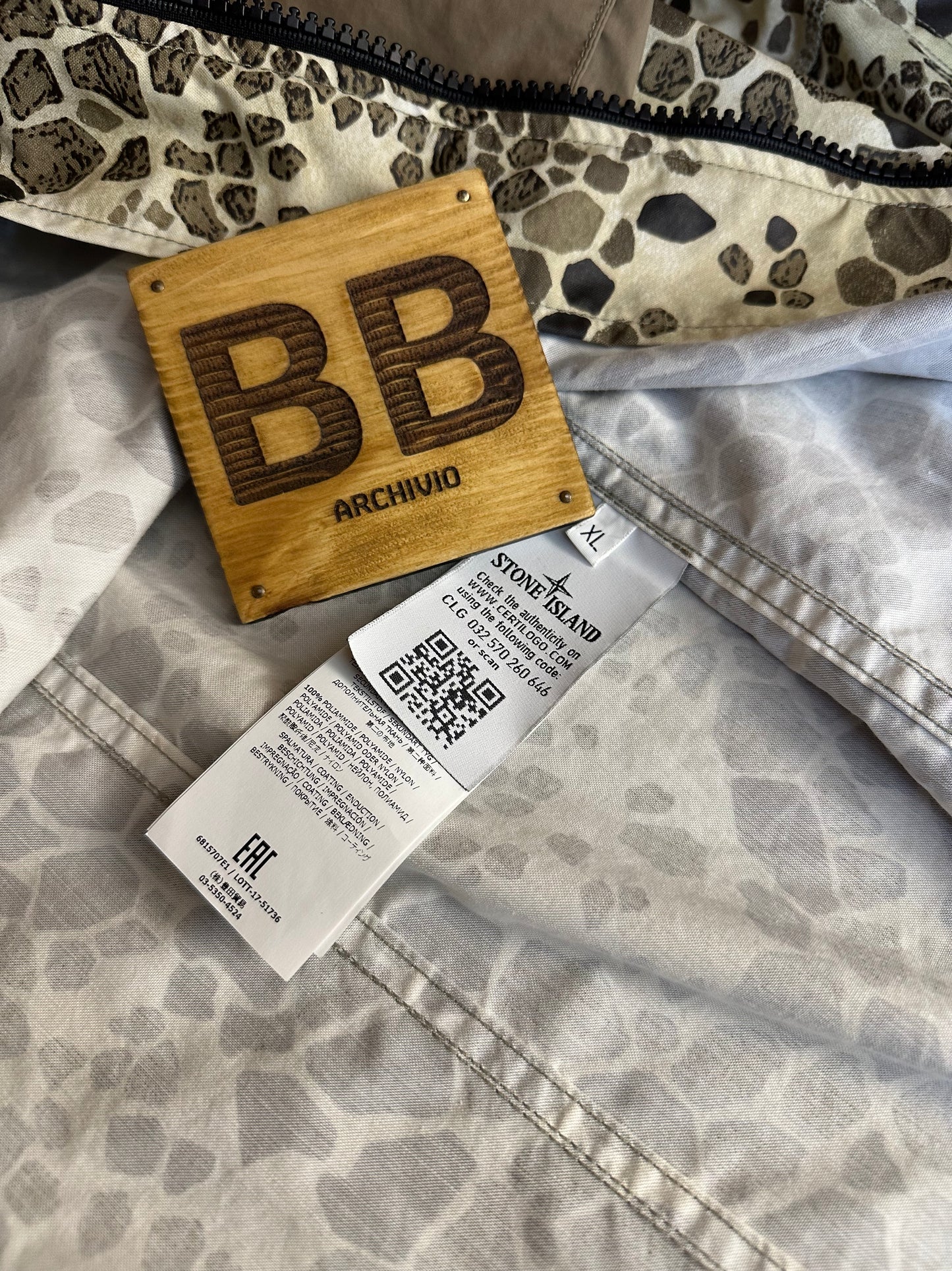 SS18 ALLIGATOR CAMO LIGHT COTTON/NYLON REP