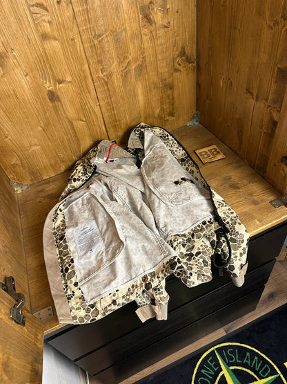 SS18 ALLIGATOR CAMO LIGHT COTTON/NYLON REP in Mixed Shades of Brown