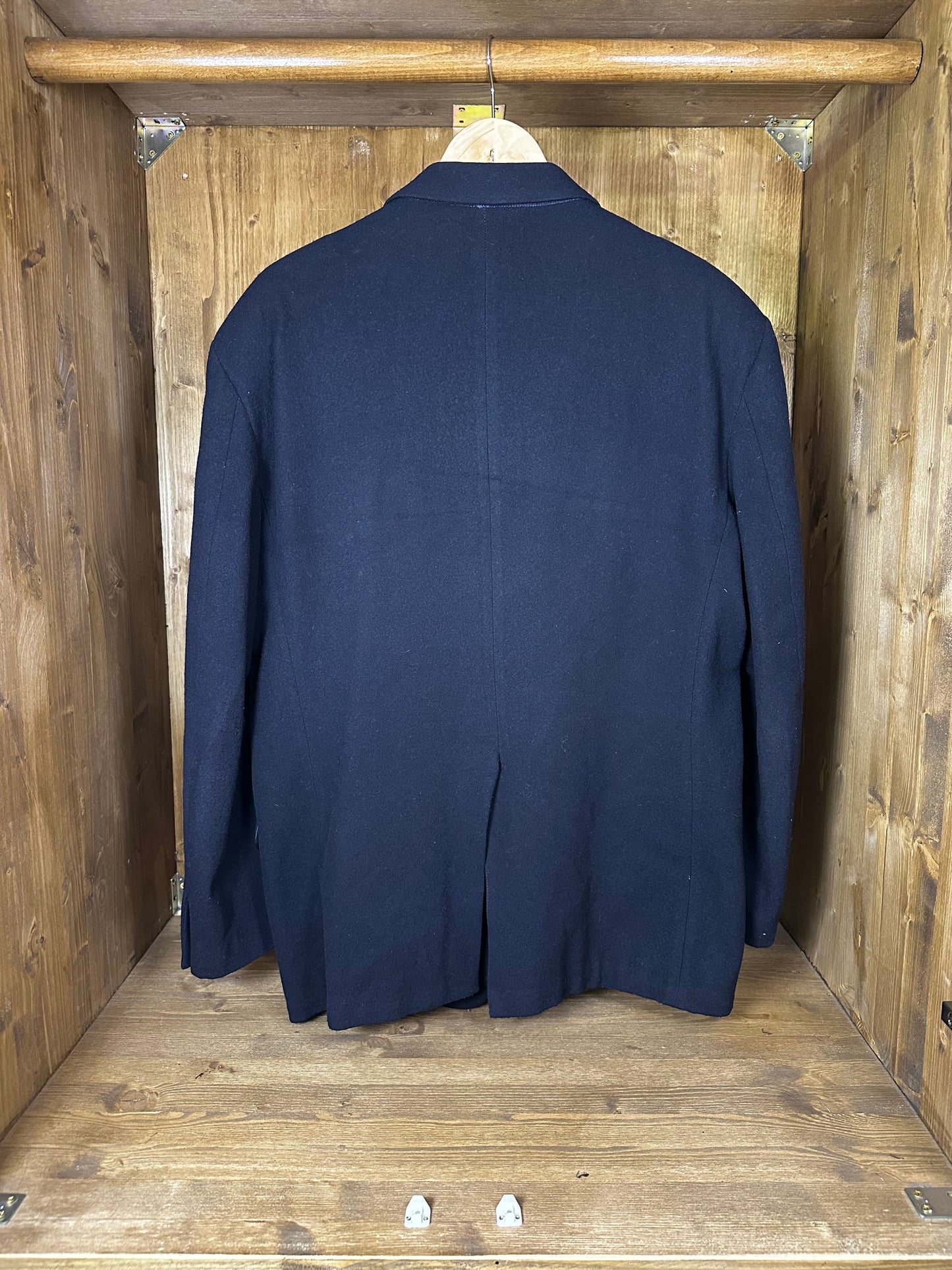 AW19884/85 WOOL BLAZER SQUARE PATCH