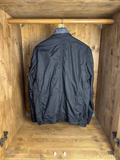 SS10 NYLON POLYAMIDE 3in1 JACKET in Deep Black