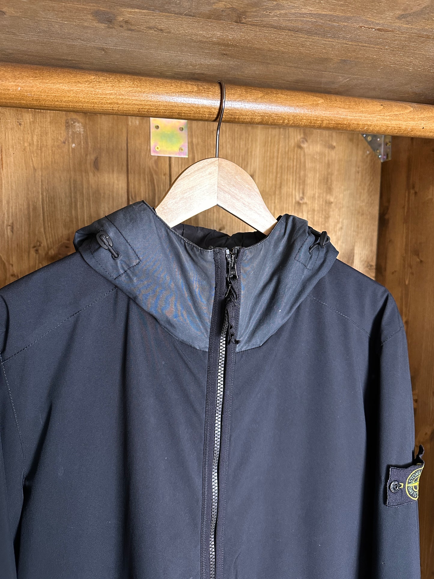 AW17 SOFT SHELL WITH PRIMA-LOFT INSULATION in Faded Blue