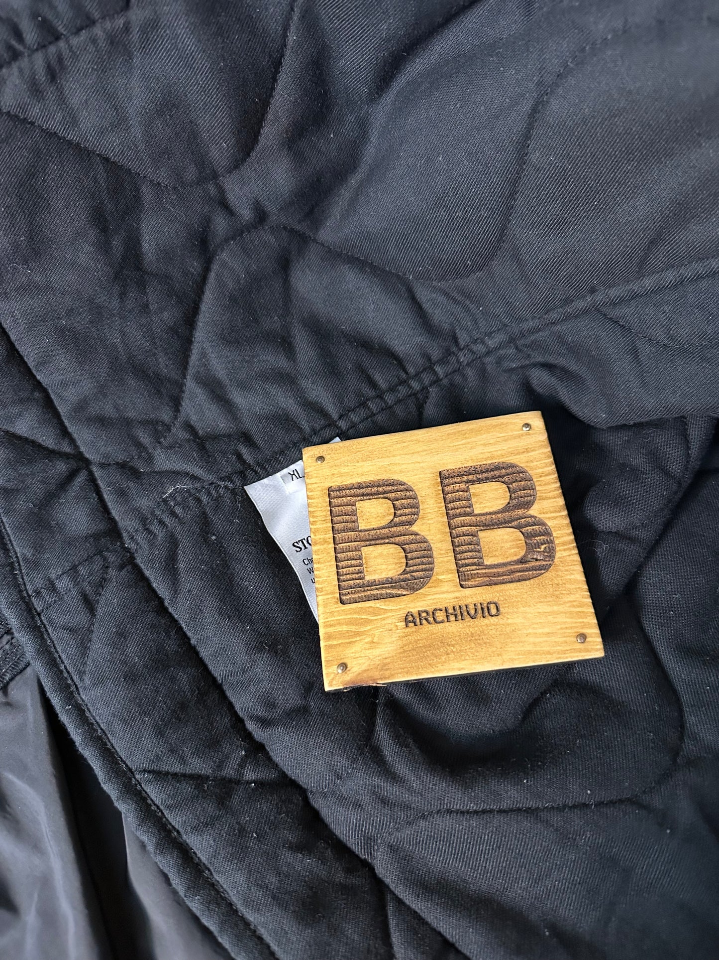 BLACK MICRO REPS PARKA