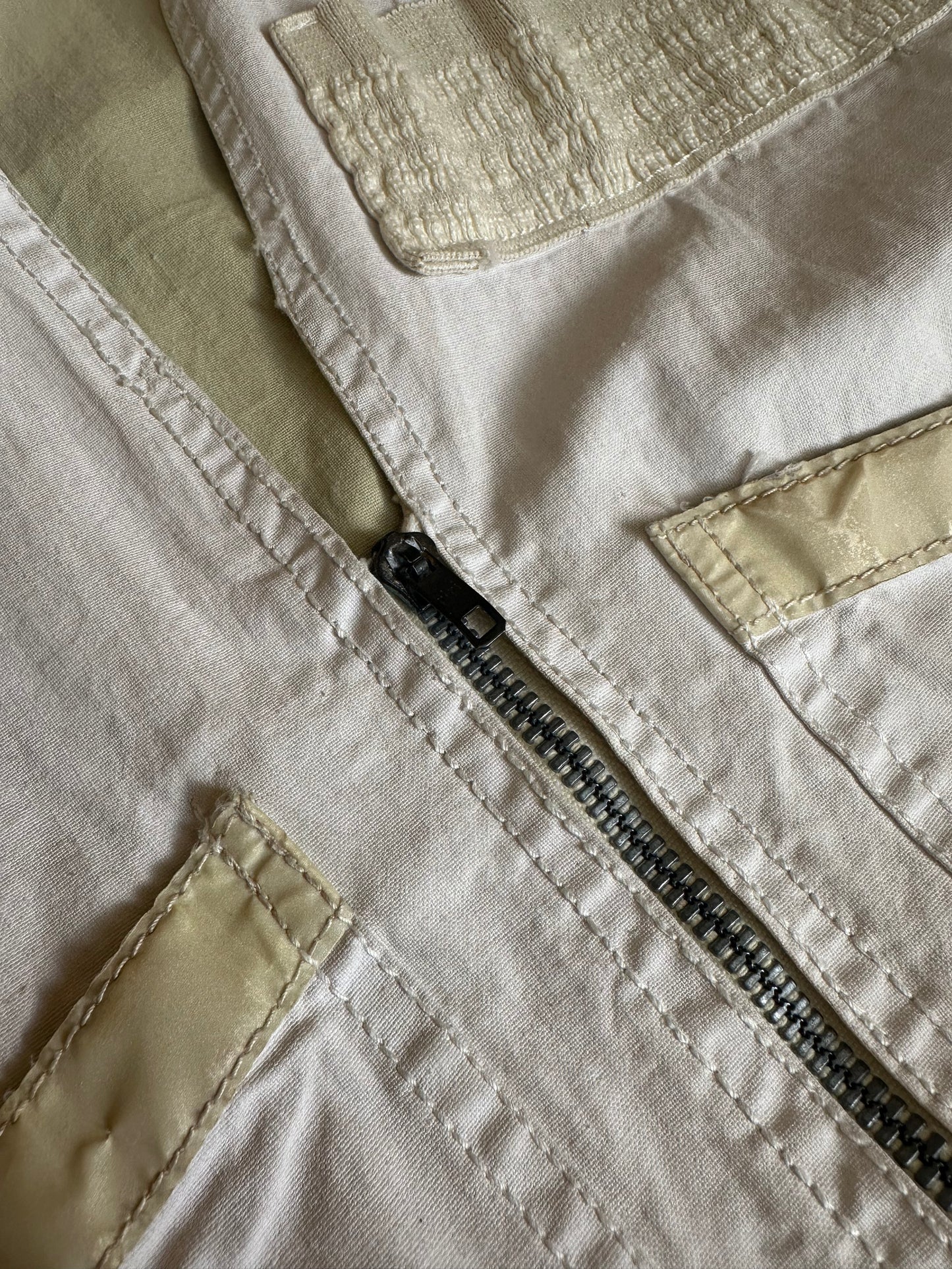 SS82 TELA STELLA UTILITY VEST Sample Piece 1/1 in White