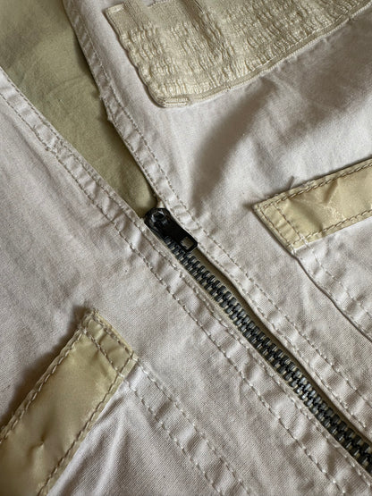 SS82 TELA STELLA UTILITY VEST Sample Piece 1/1 in White