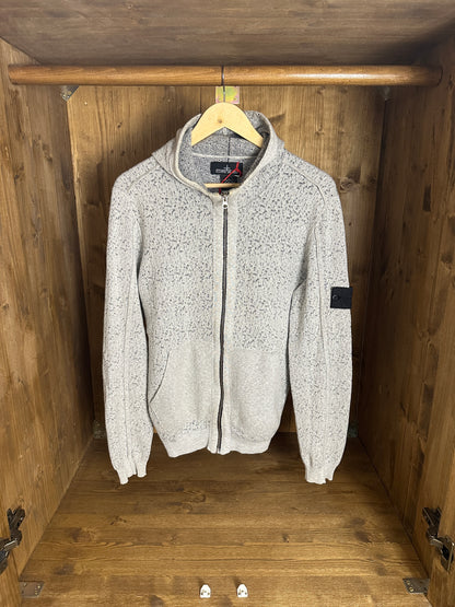 AW15 SHADOW PROJECT ZIPPED HOODIE in Agate Grey