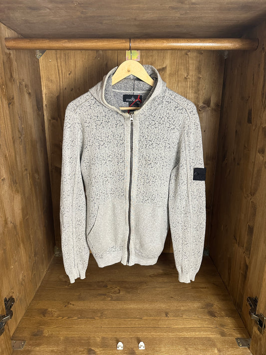 AW15 SHADOW PROJECT ZIPPED HOODIE in Agate Grey