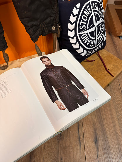 AW89/90 RASO GOMMATO COLOURED COVER BOILER SUITS in Dark Brown