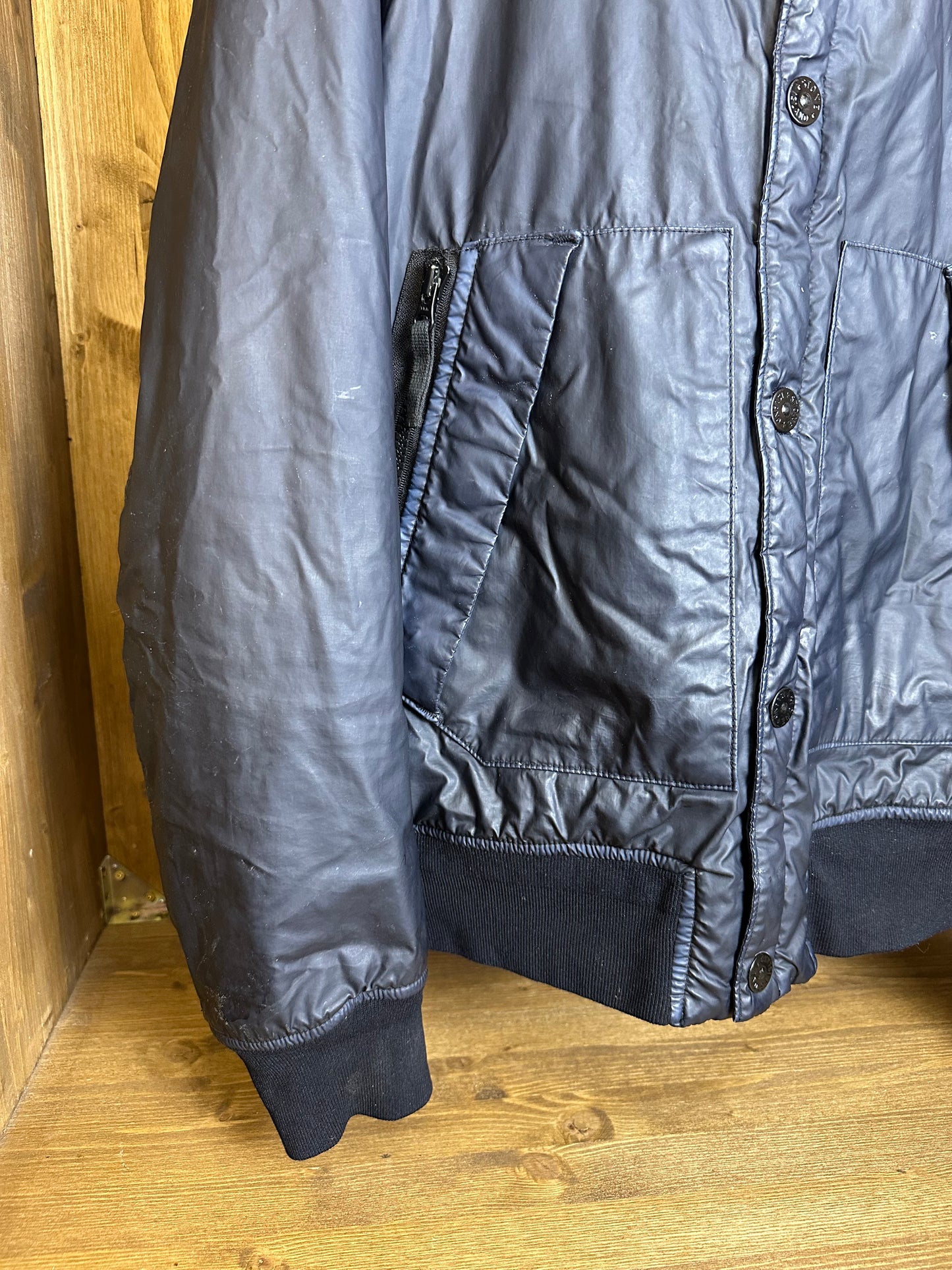 AW14 MUSSOLA GOMMATA in Blue