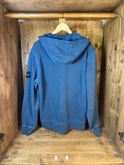 ACID WASH ZIPPED HOODIE