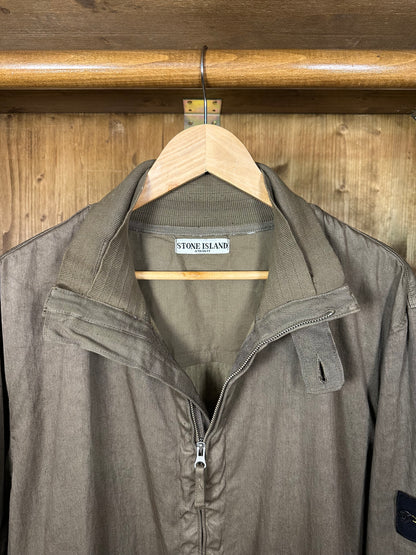 SS04 BROWN WOOD LINO FLAX