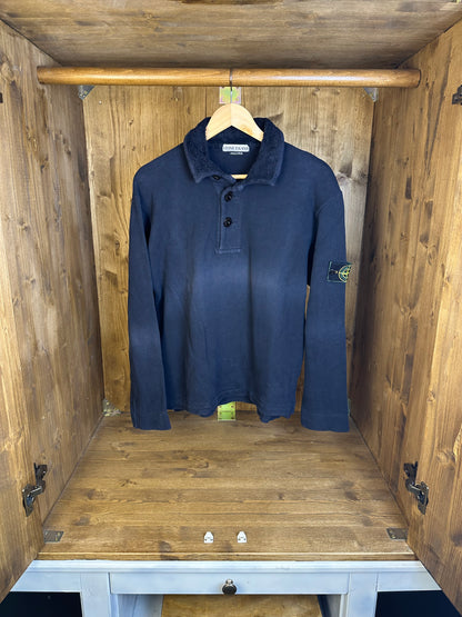 AW98 PILE CREWNECK in Faded Blue