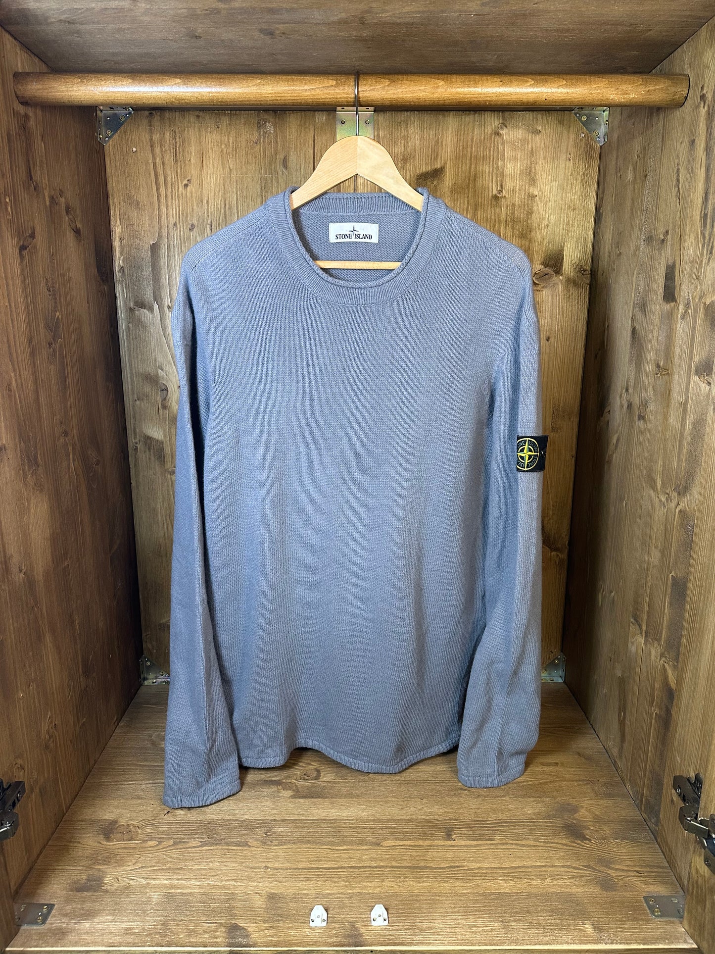 GREY WOOL SWEATER