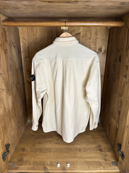 AW96 WOOL OVERSHIRT in Beige