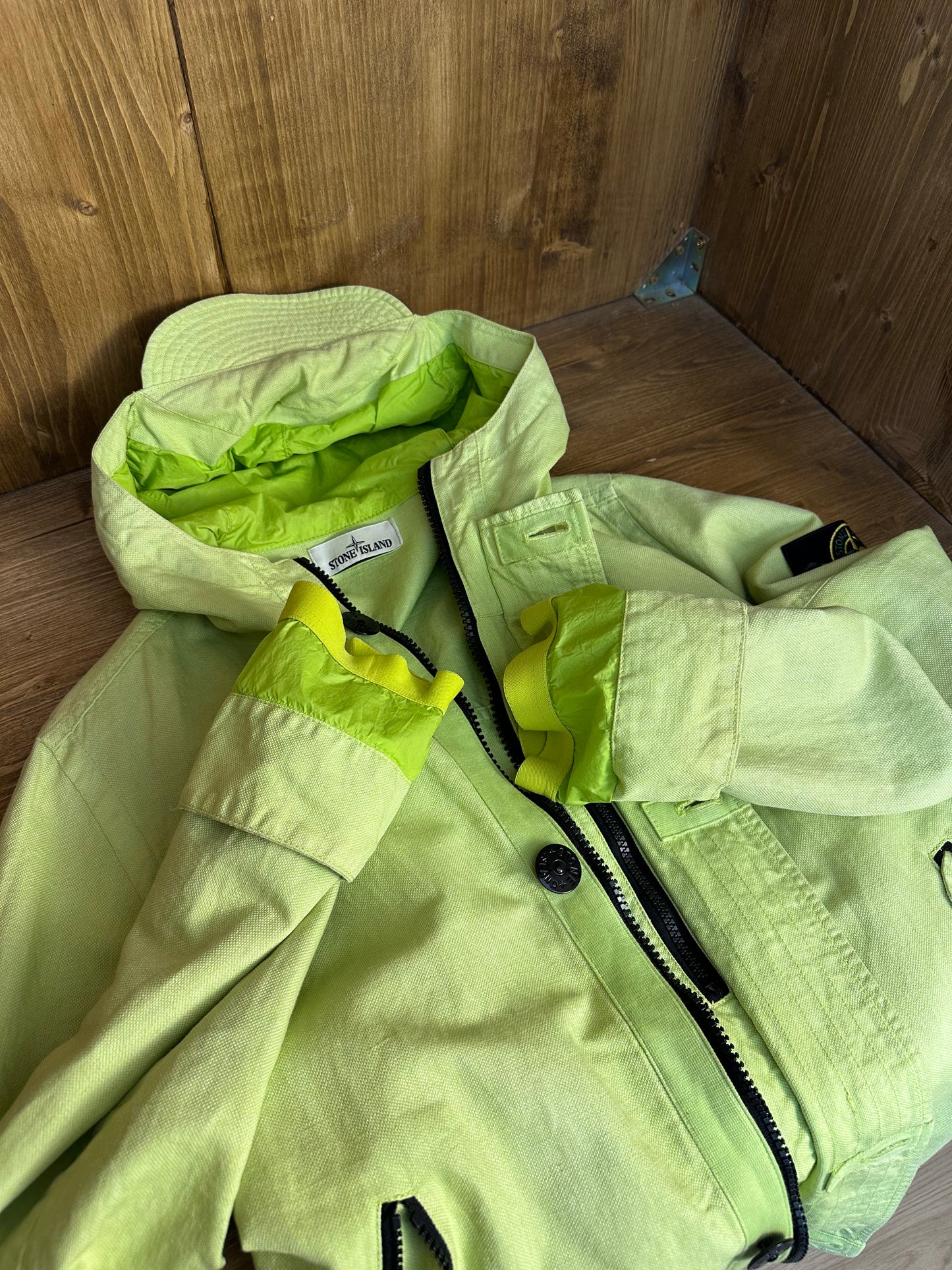 SS14 MIX FIBRE PANAMA WATRO in Lime Yellow