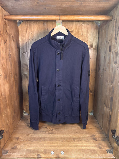 COTTON CARDIGAN in Blue navy