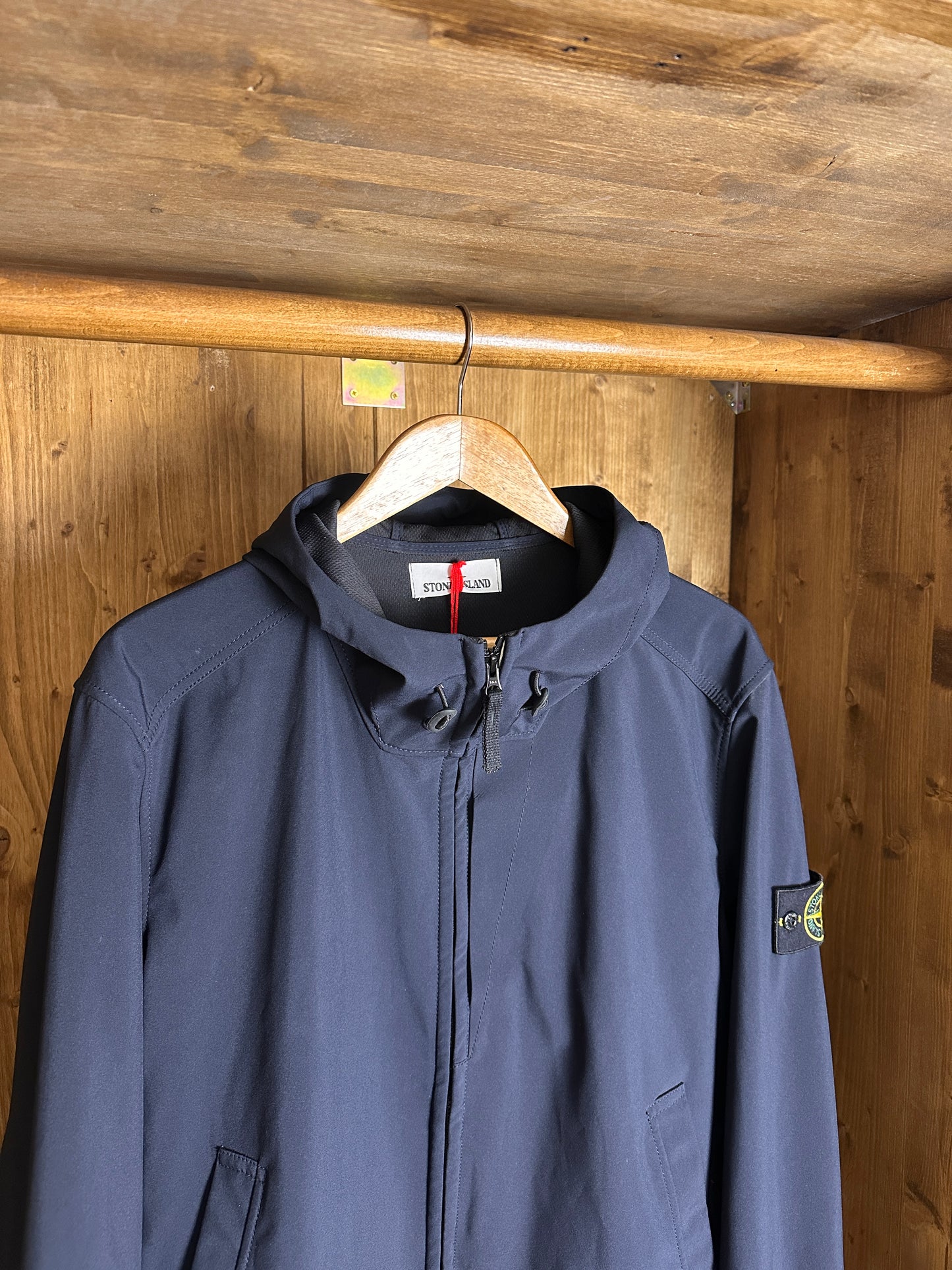 SS15 LIGHT SOFT SHELL-R in Navy Blue