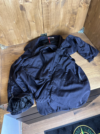 AW90s RASO GOMMATO WHITE COVER in Midnight Blue