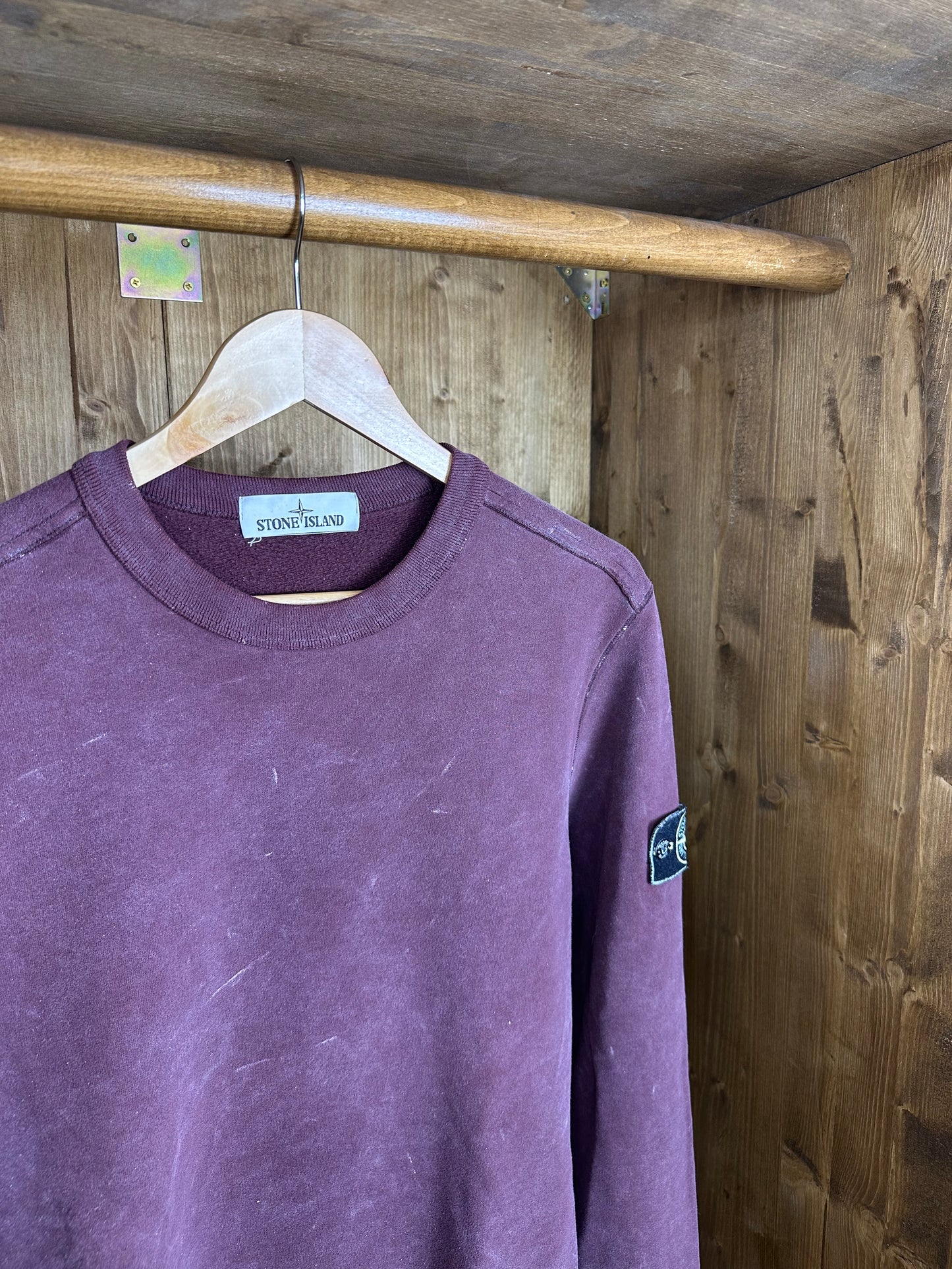 AW17 FROST CREWNECK in Burgundy