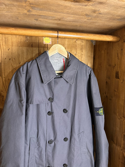 AW04 COTTON TRENCH in  Slate Grey