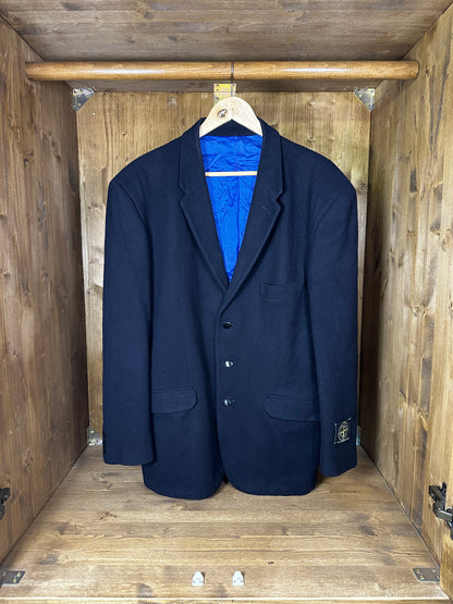 AW19884/85 WOOL BLAZER SQUARE PATCH