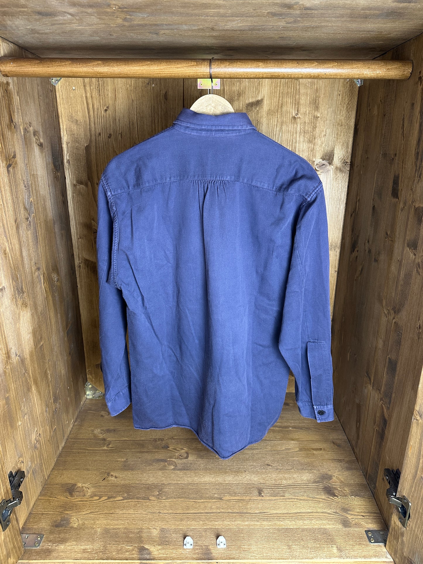SS85 COTTON SHIRT in Faded Blue