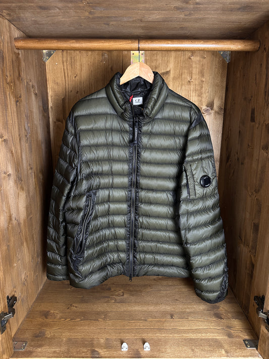 AW21 C.P. COMPANY DD SHELL in Black Olive & Yellow Olive