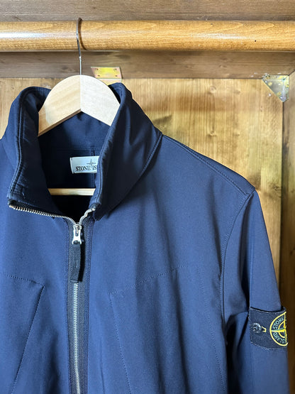 LIGHT SOFT SHELL-R in navy blu