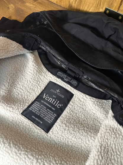 AW09 SHADOW PROJECT VENTILE STEALTH JACKET with detachable fleece white inner