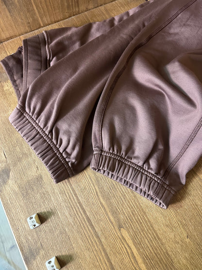 BROWN FRENCH TERRY SWEATPANTS