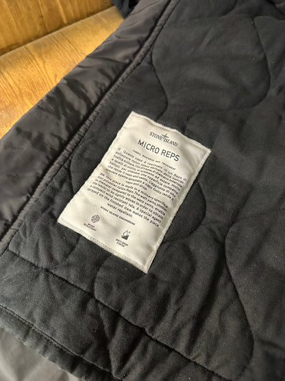 BLACK MICRO REPS PARKA