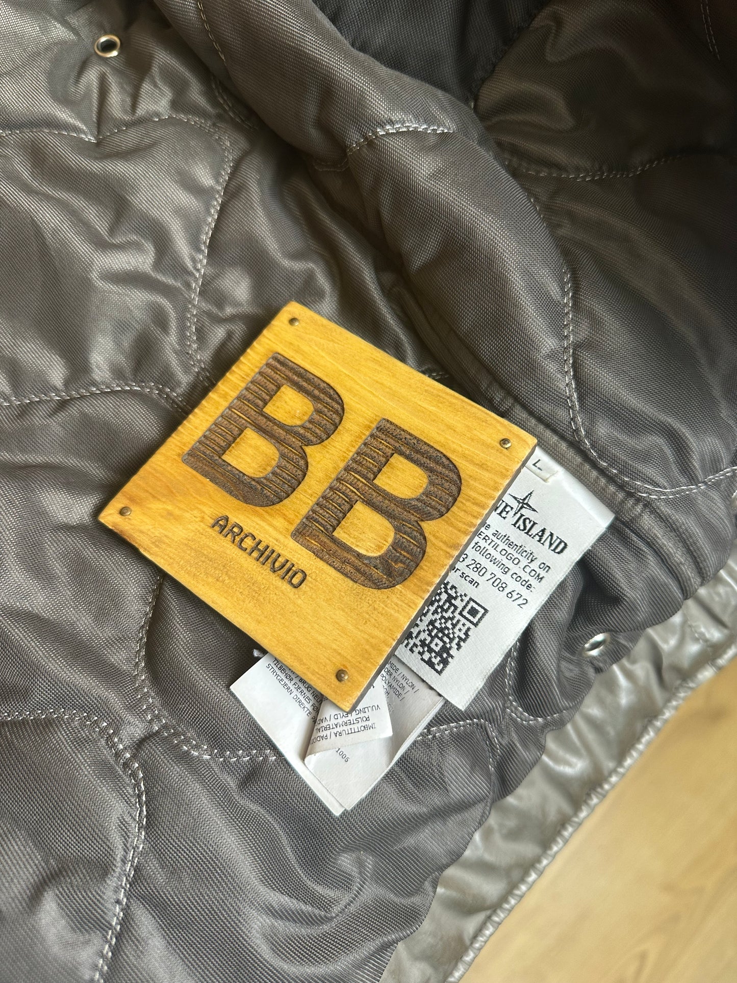 AW15 MUSSOLA GOMMATA FLIGHT BOMBER WITH SHEEPSKIN COLLAR in Olive Green