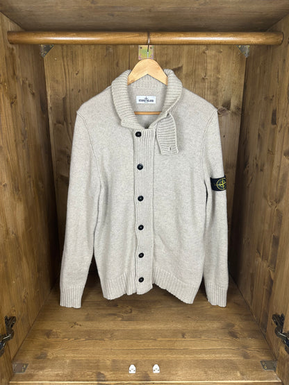 AW14 WOOL CARDIGAN in Ivory White