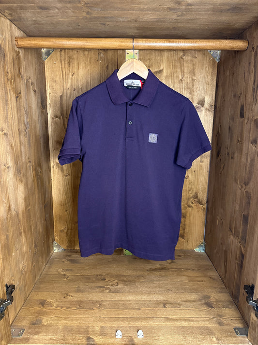 AW20s POLO ONE TONE in Ocean Blue