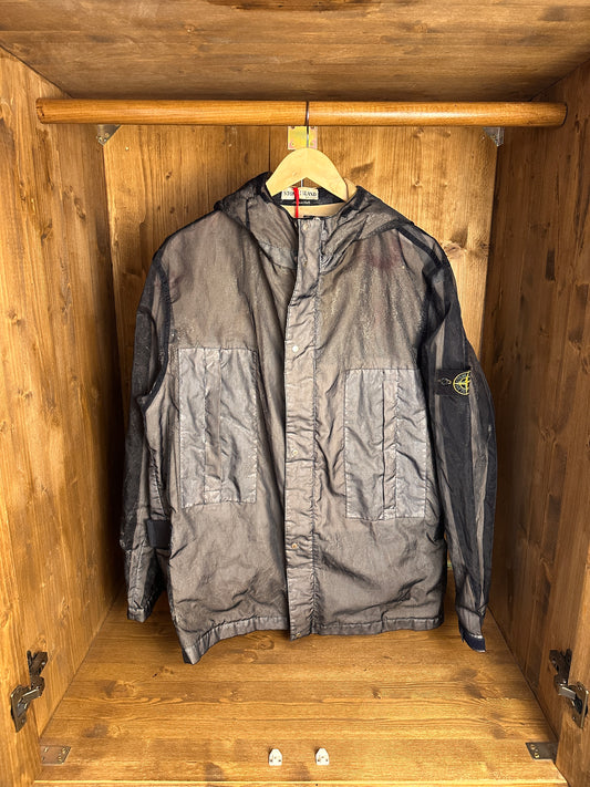 SS01 MONOFILAMENT JACKET in Purple