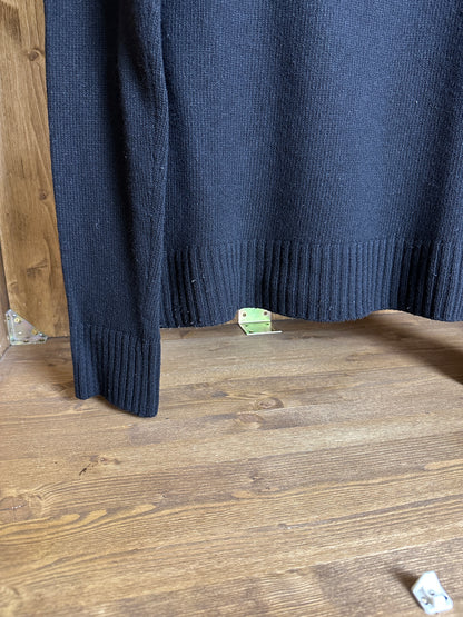 AW06 WOOL CARDIGAN in Black