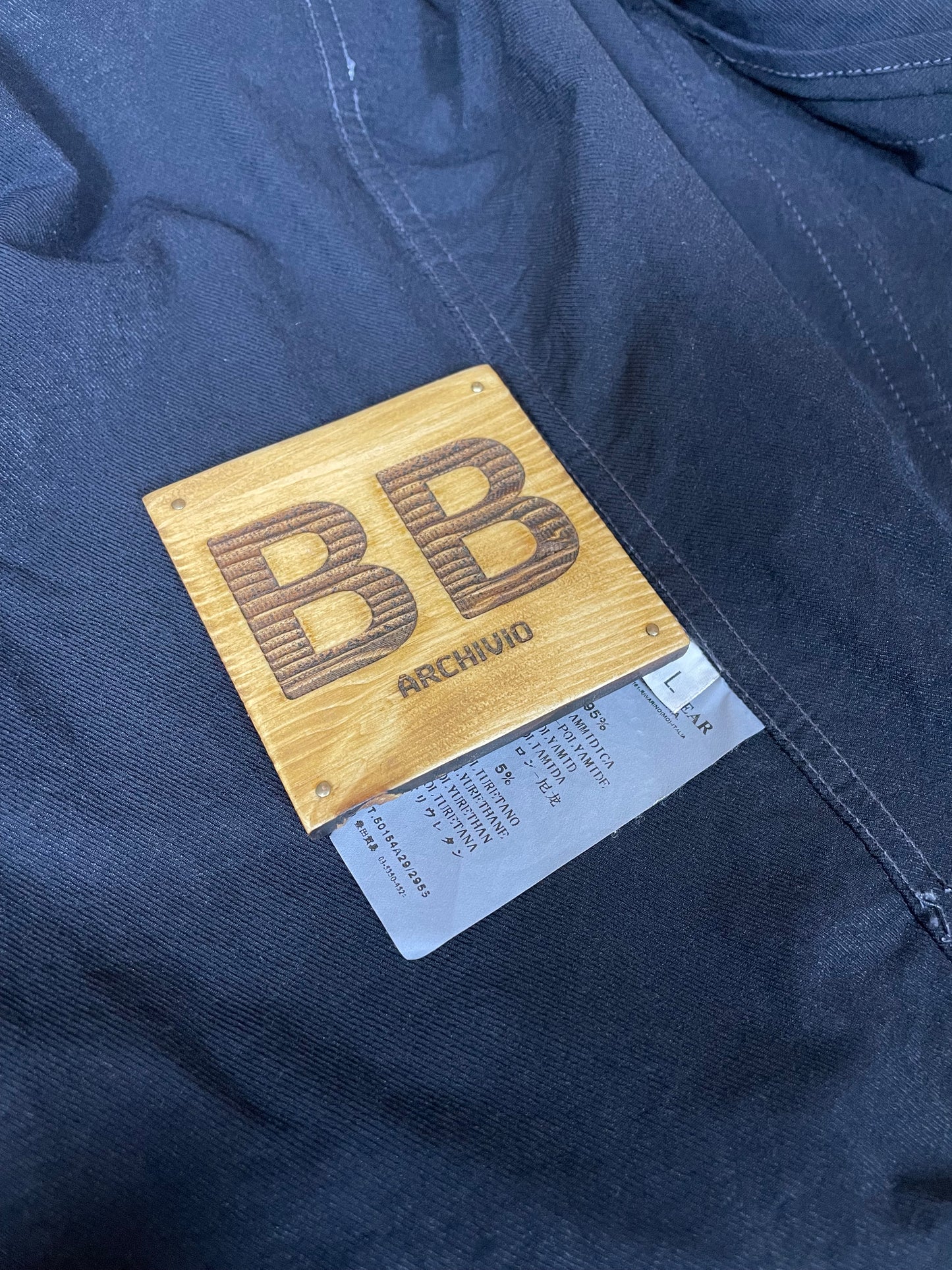 Poly Stretch Blue Denim