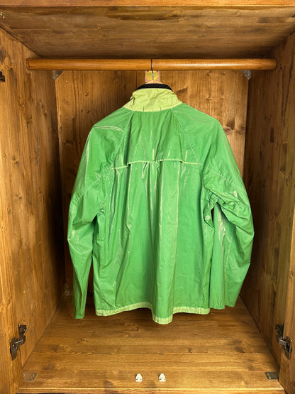 SS09 SILK LIGHT JACKET in Neon Green