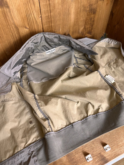 SS08 NYLON METAL FLIGTH BOMBER from Archivio in Space Grey