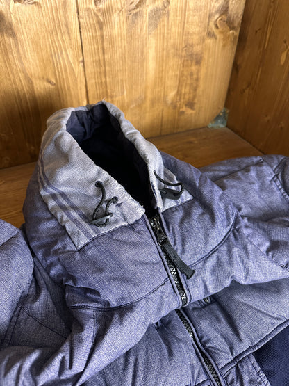 AW14 MIX FIBRE WATRO TELA DOWN in Mixed Blue