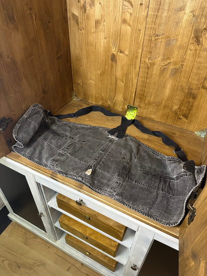 SS1986 DENIM CARPENTER WITH BACKPACK in Grey