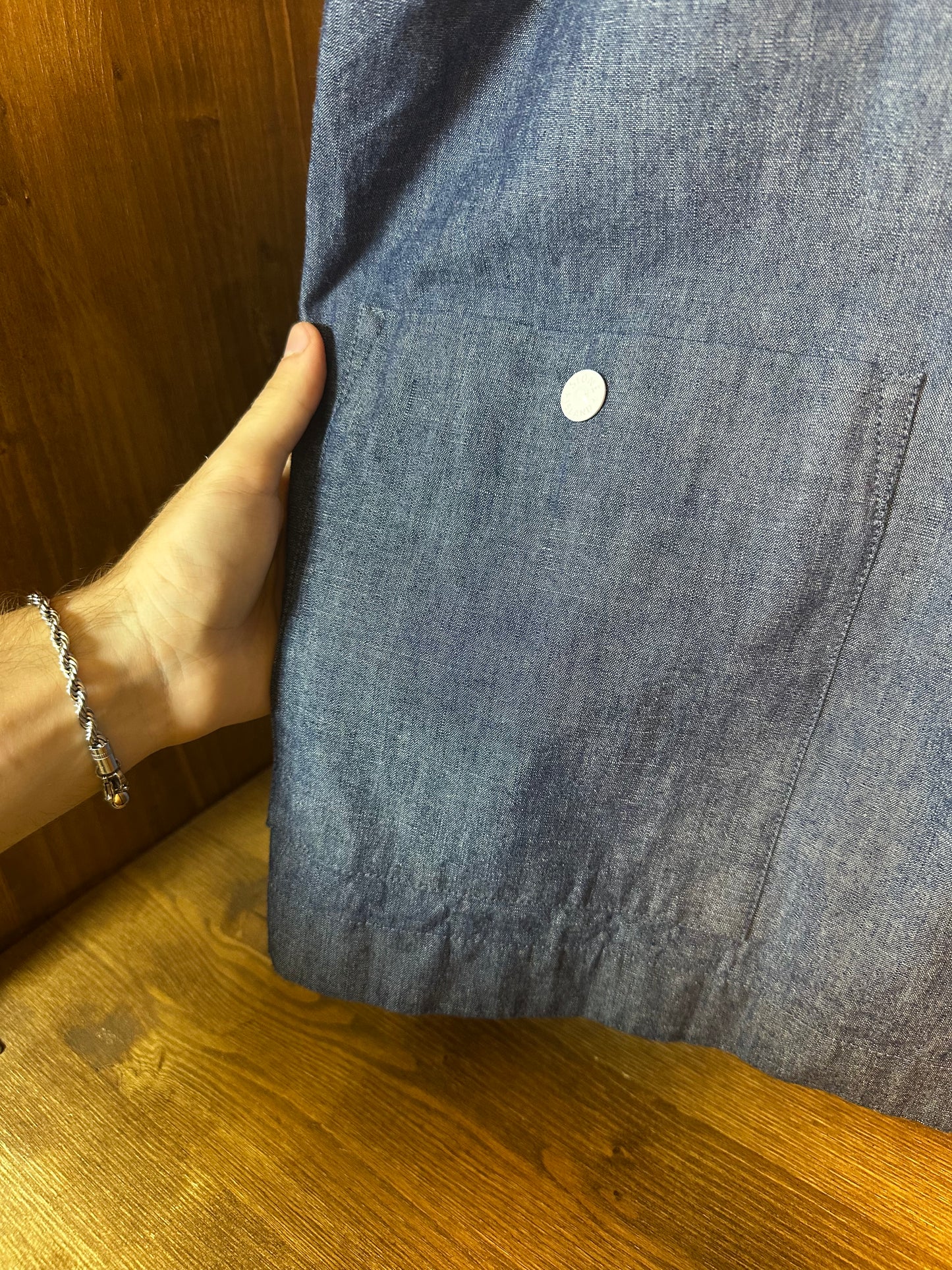 RAW COTTON BLU DENIM SHIRT