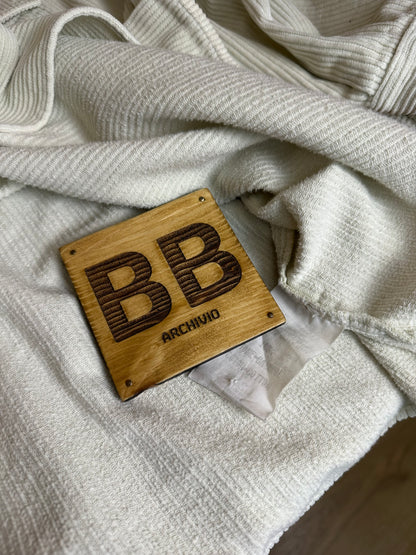 AW94 CORDUROY OVERSHIRT in Cream White