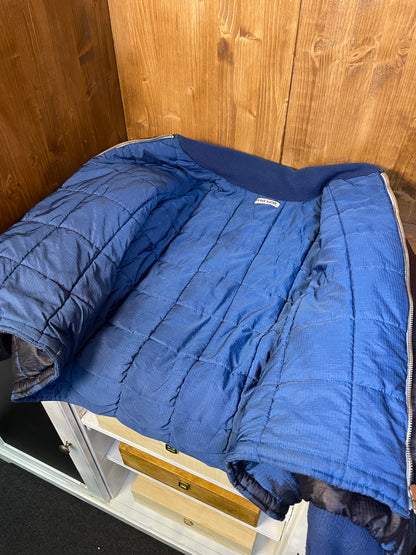 1988 Ripstop grid royal blue bomber